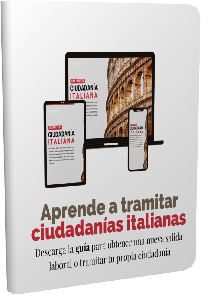 Guía digital para aprender a tramitar Ciudadanías Italiana